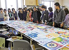 生活デザイン学科生活造形基礎演習写真