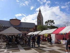 模擬店も勢ぞろい