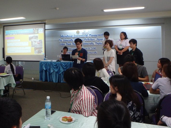 人間学科目・国際環境マネジメントをウドンタニ・ラジャバット大学（タイ・ウドンタニ市）で実施しました8